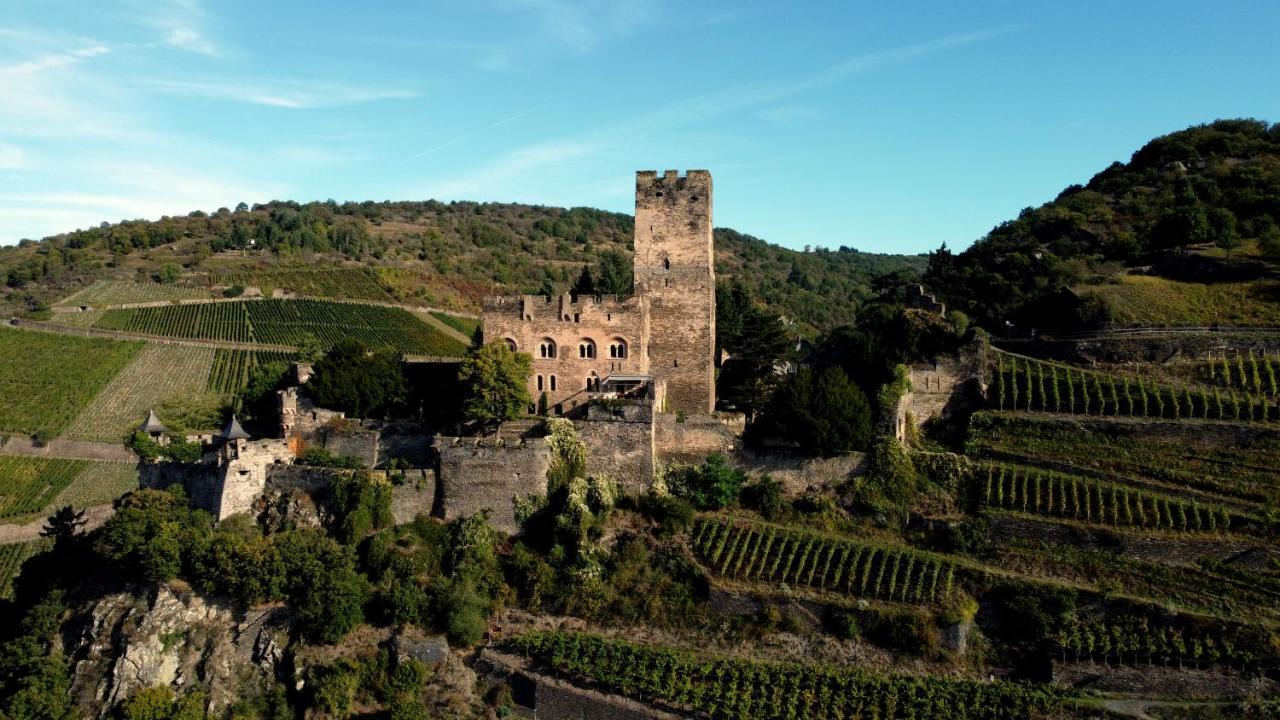 Burg Gutenfels Кауб Екстериор снимка